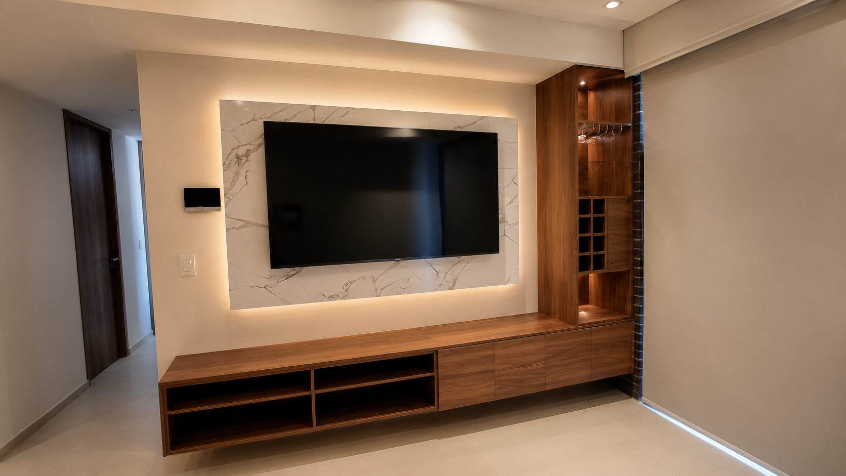 Lambrin y marmol de PVC Lia Cucina